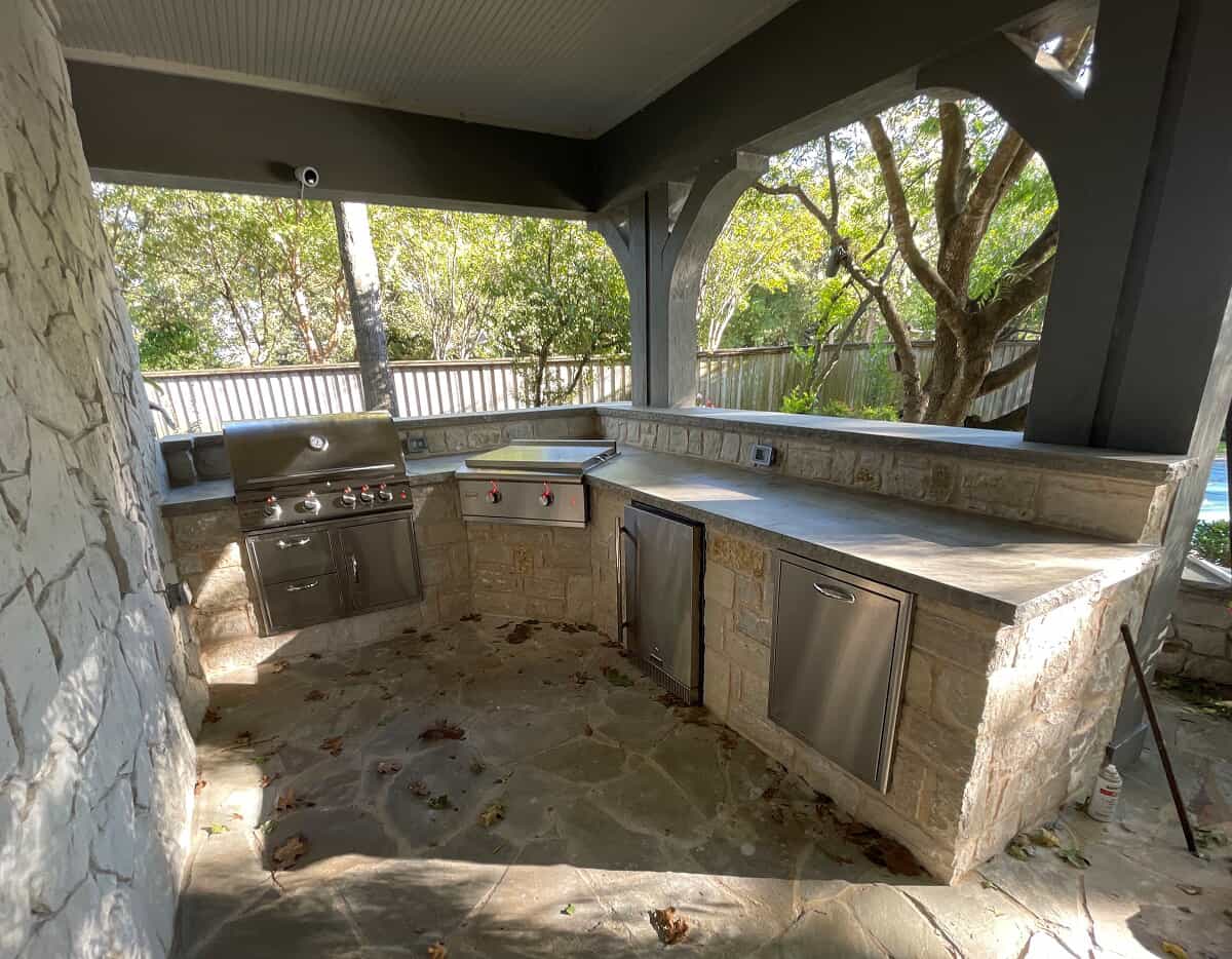 dallas tx outdoor kitchen installers